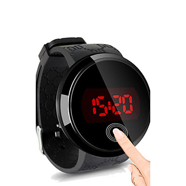 black waterproof digital watch