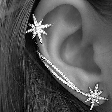 Ear Cuff Earrings Climber Earrings Star 
