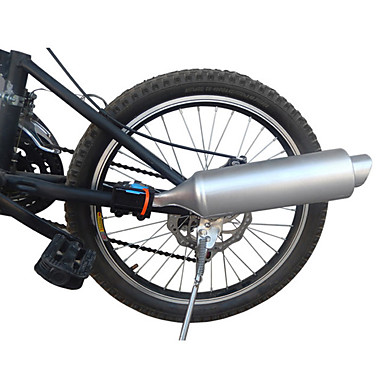 turbospoke bicycle exhaust system