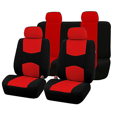 Asiento de coche referencias universal toyota rojo kit completo automóviles fundas para asientos