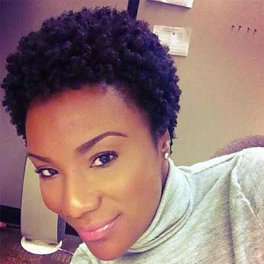 Human Hair Capless Wigs Human Hair Curly Short Hairstyles ...