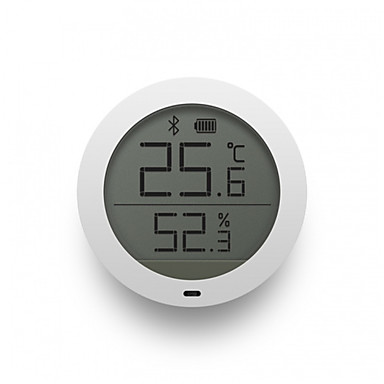 xiaomi mijia temperature and humidity monitoring electronic watch