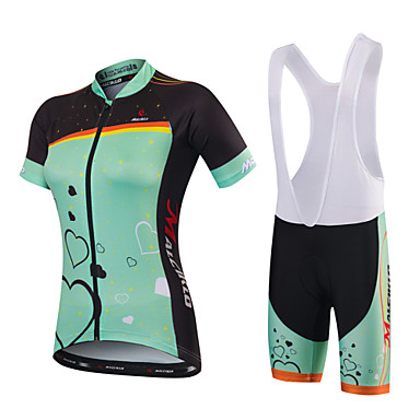 mint green cycling shorts