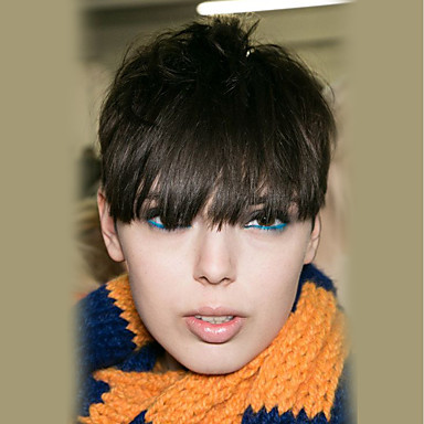 Smes Chelovecheskih Volos Parik Pryamoj Strizhka Pod Malchika Korotkie Pricheski 2020 Priroda Chernyj Prirodnye Volosy Mashinnoe Pletenie Zhen Medium Auburn Bezhevyj Blonde Bleached Blonde Chernyj Kak Smol 6639729 2020