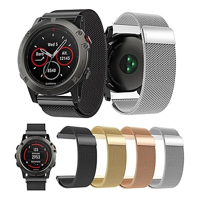 strap garmin fenix 5x fenix 3 milanese loop