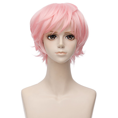 mens pink wig