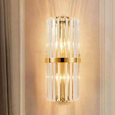 crystal wall lights contemporary