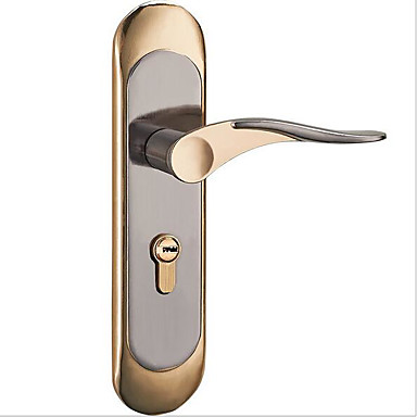 interior door handle with lock