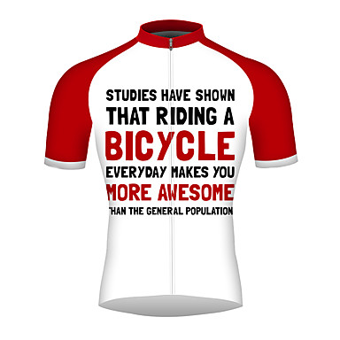 red and white cycling jersey