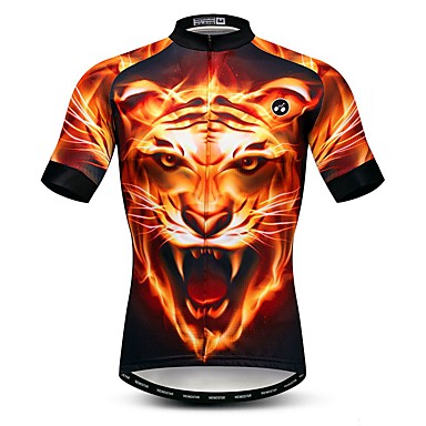 tiger cycling jersey