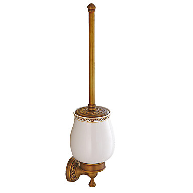 WC-Bürstenhalter Kreativ Antike / Traditionell Messing / Keramik Bad