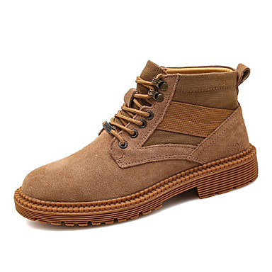combat boots canvas