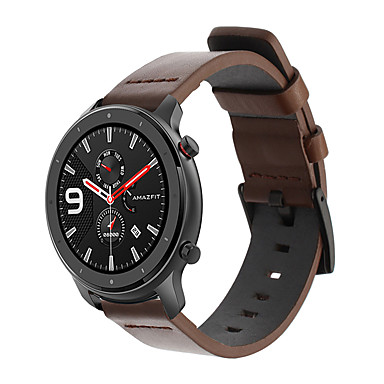 amazfit stratos leather strap