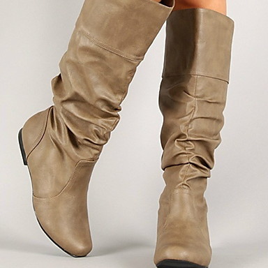 amazon flat heel boots