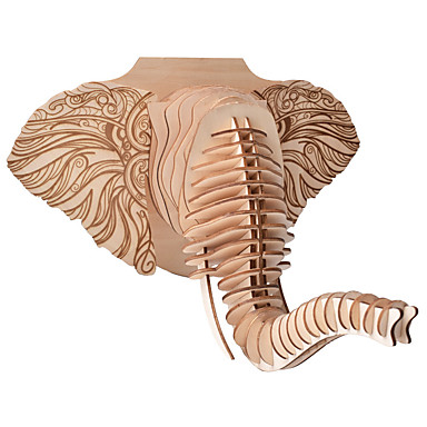 3d wooden elephant puzzle