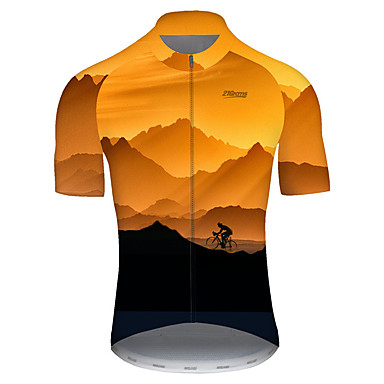 orange bike clothing