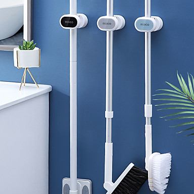 gancho para trapeador perforación libre colgar en la pared baño fuerte