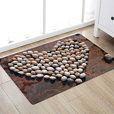 modern bath mat