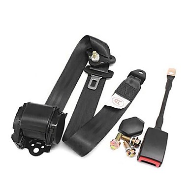 2 Pezzi Ferma Cintura Di Sicurezza Auto – Regolatore Spallaccio In Plastica Nero, Posizionatore Clip