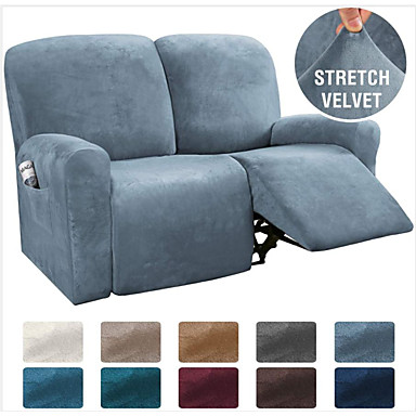 1SET Wing Chair Cover Sofa Slipcover Arm Chair Protector Soft Stretchy