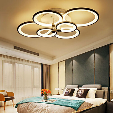 6 Light Led Ceiling Light Flush Mount Lights Circle Design Modern Style Simplicity Acrylic 90w Living Room Dining Room Bedroom Light Fixture 5316119 2020 158 22