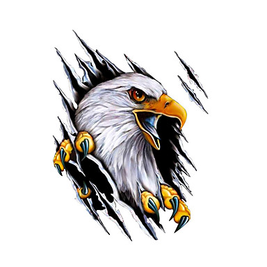 Motorrad-Aufkleber ‚Flammenadler‘ – 20x4,7 Cm, PET-Folie, Selbstklebend, Für Auto & Bike