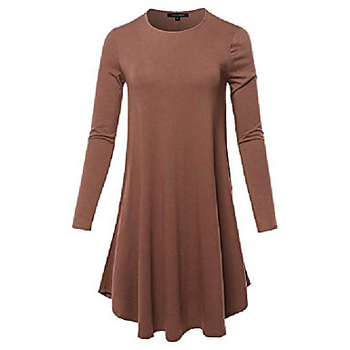 casual long sleeve shirt dress