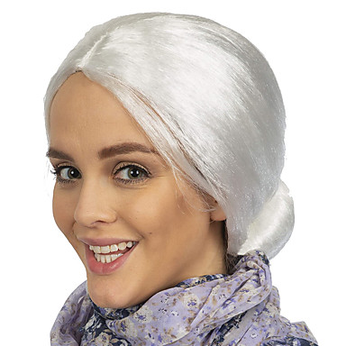 old lady wig fancy dress
