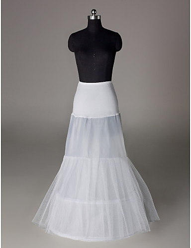 mermaid tulle slip
