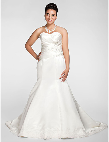 sparkly trumpet wedding dress
