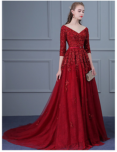 gala dresses with sleeves