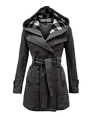 black and white plaid winter coat