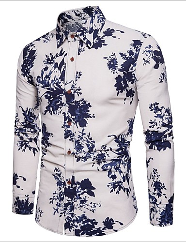 men's chinoiserie linen slim shirt