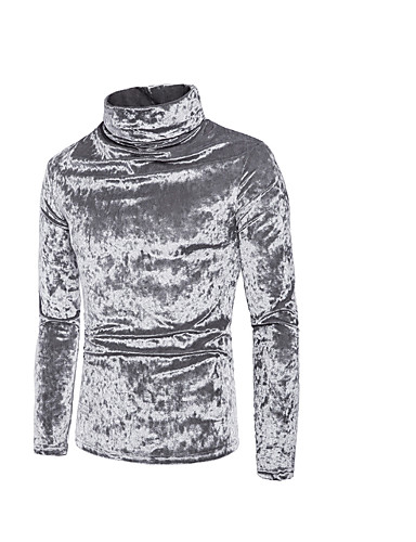 silver turtleneck mens