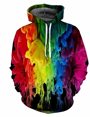 hoodie with rainbow