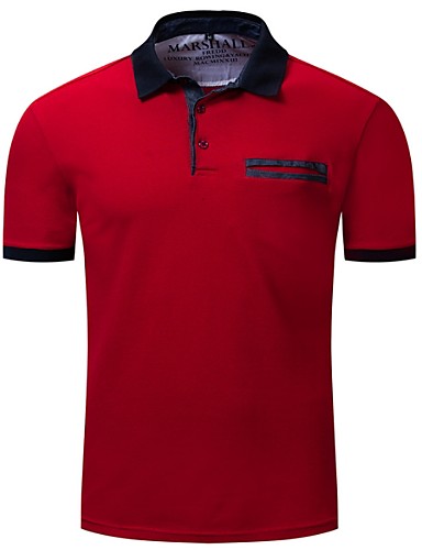 polo camisero rojo