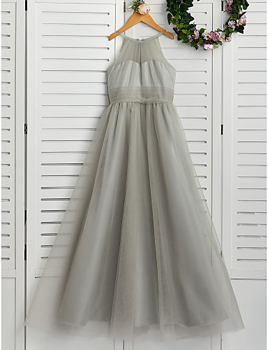 tulle junior bridesmaid dresses
