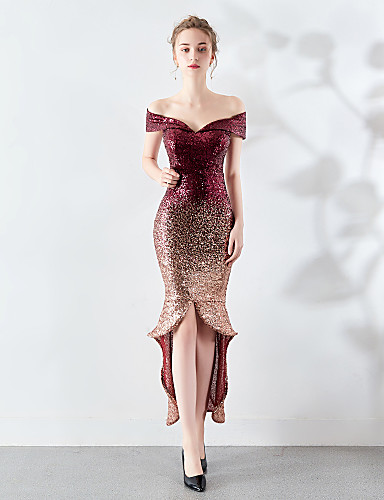 mermaid cocktail dress