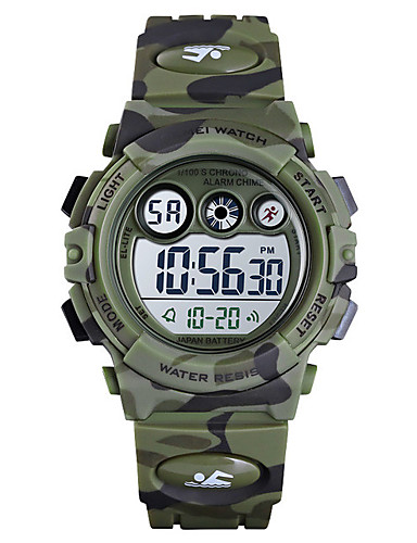 water resistant digital watch