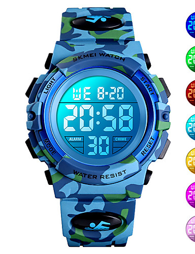 skmei new waterproof digital watch