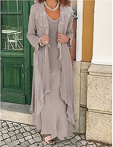 wrap style mother of the bride dresses