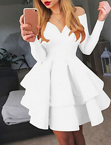white dress for cocktail party