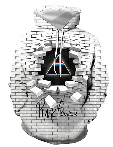 geometric 3d hoodie