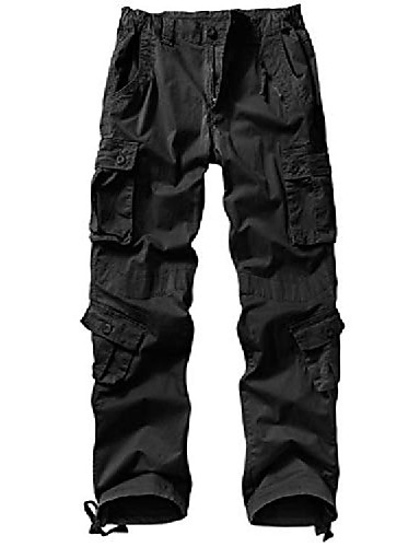 lässige Ripstop-Militärhose für Damen mit seitlicher elastischer Taille