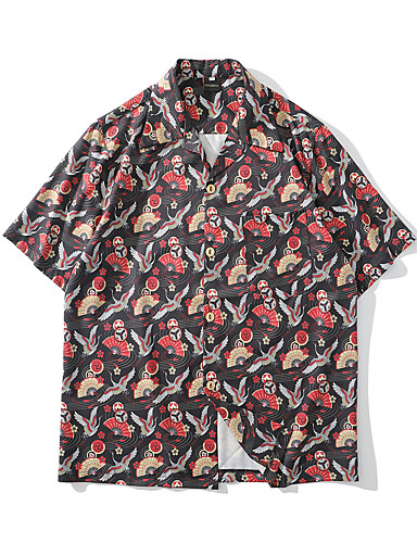 animal button down shirt