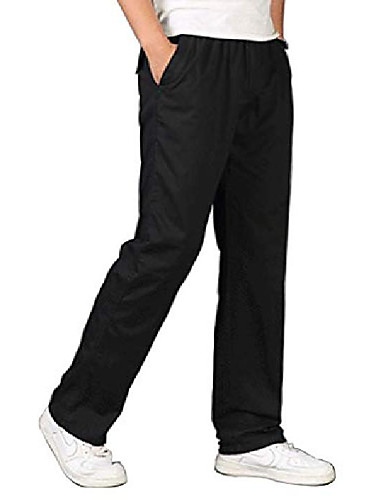 black pull on pants